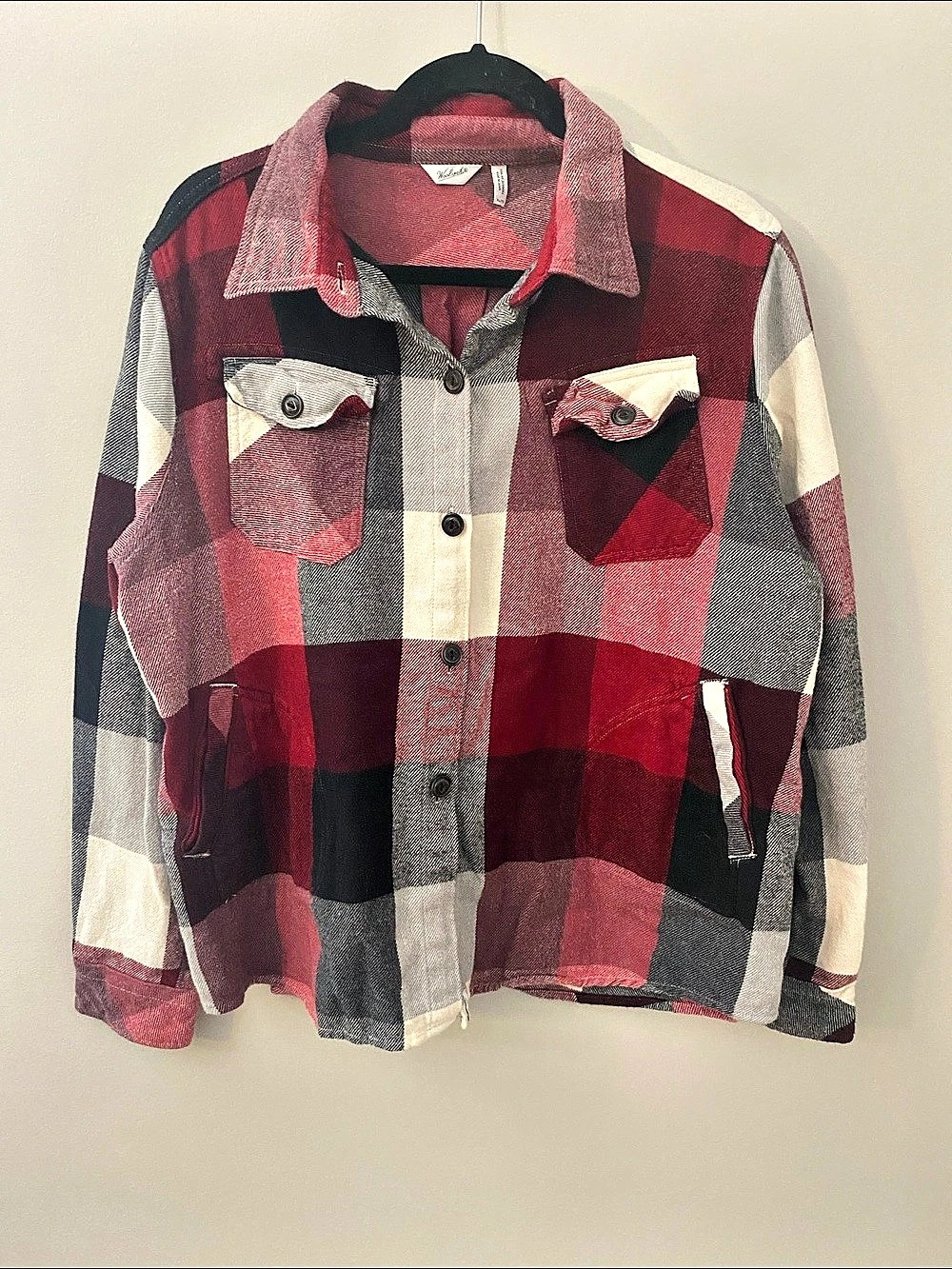 Woolrich Plaid Cotton Shirt Size XL